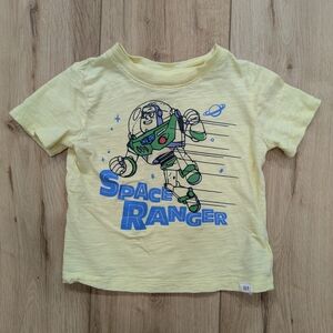 Disney GAP Buzz Lightyear Space Ranger Kids Yellow T-Shirt